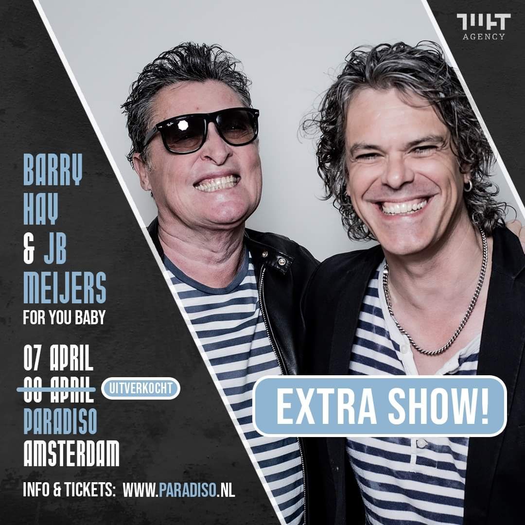 Barry Hay with JB Meijers in concert April 07, 2020 Amsterdam - Paradiso